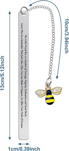 Bee Lover Gift for Women Men Bookmark Gifts for Teacher Honey Animal Lovers Gift Encouragement Presents for Women Bee Lover Appreciation Graduation Gifts Bookmark in Saudi Arabia