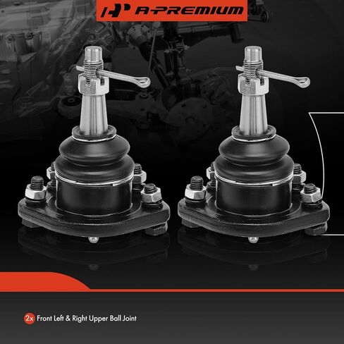 A-Premium 2 x Front Upper Ball Joint Compatible with Chevrolet Blazer, C10 (Pickup & Suburban), G10/G20/P10 (Van), GMC Jimmy C15/C1500 (Suburban & Pickup), G15/G25/G1500/G2500/P15/P1500 (Van) in Saudi Arabia