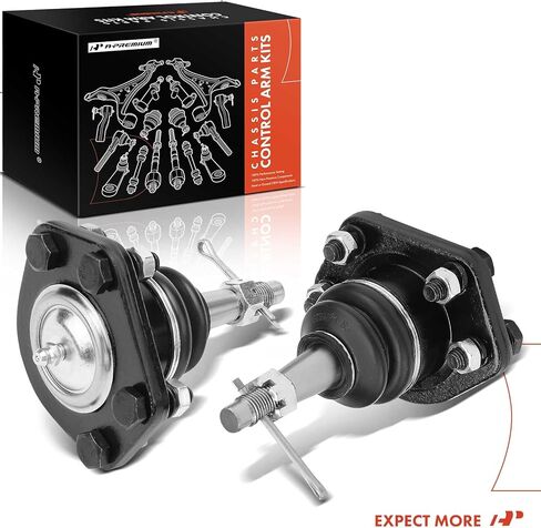A-Premium 2 x Front Upper Ball Joint Compatible with Chevrolet Blazer, C10 (Pickup & Suburban), G10/G20/P10 (Van), GMC Jimmy C15/C1500 (Suburban & Pickup), G15/G25/G1500/G2500/P15/P1500 (Van) in Saudi Arabia