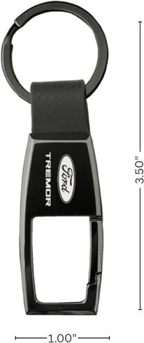 AU-TOMOTIVE GOLD INC. سلسلة مفاتيح Premier Carabiner مرخصة رسميًا لسيارة Ford Tremor in Saudi Arabia