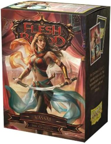 أكمام Dragon Shield - إصدار محدود غير لامع: لحم ودم: Katsu 100 CT - متوافق مع بطاقات Pokémon وMagic The Gathering وDigimon MTG TCG OCG وبطاقات الهوكي in Kuwait