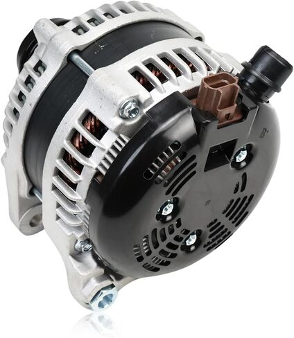 Alternator Compatible with F-150 F150 2015-2020 2.7L 3.5L 12V 215A 6-Groove Decoupler Pulley Clockwise Replace FL3Z-10300-FA FL3Z-10346-B FL3Z-10346-A HL3T-10300-AA 44005N in Saudi Arabia