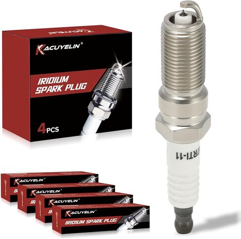 Iridium Spark Plugs Set of 4 LTR5IX-11 Fits for 06-11 Chevy Cobalt Colorado HHR Malibu,09-20 Ford Escape Fusion,06-13 Mazda 3 5 6 Tribute,Buick Regal LaCrosse,GMC Terrain #L4 2.0L 2.2L 2.4L 2.5L in Kuwait
