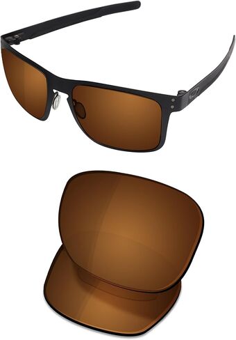 عدسات OSharp بديلة لنظارات Oakley Holbrook Metal OO4123-55mm الشمسية - مستقطبة عالية الدقة، معكوسة، حماية من الأشعة فوق البنفسجية in Kuwait