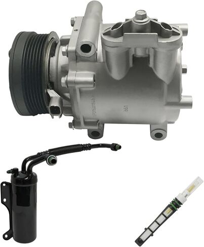 طقم ضاغط تكييف الهواء والقابض من RYC KT AG00-01 (يناسب Ford E-350 Super Duty 7.3L 2002-2003؛ يناسب Ford E-450، E-550 Econoline Super Duty 7.3L 2002) in Saudi Arabia