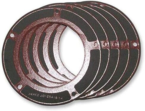 James Gaskets Clutch Seal Derby Cover Aluminum Foamet with Bead 5-Pack for Harley 2014-Present Big Twin Touring Models JGI-25416-14 in Saudi Arabia