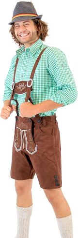 Oktoberfest German Bavarian Lederhosen Costume in Saudi Arabia