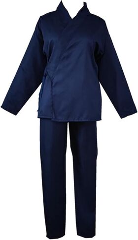 Poetic Walk Anime Mens Costume Cosplay Blue Kongfu Kimono Uniform Suit Taoist Halloween in Kuwait