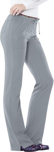 Heartsoul Break On Through Women Scrubs Pant الرباط منخفض الارتفاع 20110P، XL Petite، Purple Pop - X-Large Petite، Purple Pop in Kuwait