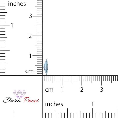 0.5 to 2.5 ct Marquise Cut Natural Blue Aquamarine March Birthstone in Kuwait