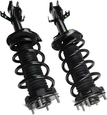 2PCS Front Struts Assembly w/Coil Spring Shock Absorber for 2007 2008 2010 2011 2012 2013 2014 Honda CR-V 2.4L (Exc.Touring), Quick-Struts Complete Struts Replace for 272492 272491 in Kuwait