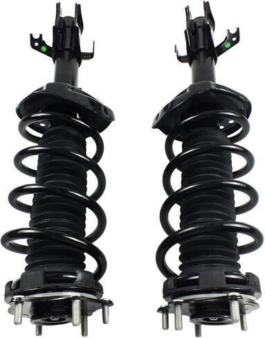 2PCS Front Struts Assembly w/Coil Spring Shock Absorber for 2007 2008 2010 2011 2012 2013 2014 Honda CR-V 2.4L (Exc.Touring), Quick-Struts Complete Struts Replace for 272492 272491 in Kuwait