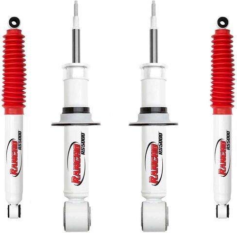 Rancho RS5000X Gas Struts & Shocks Set for 2005-2015 Toyota Tacoma 4WD RWD in Saudi Arabia