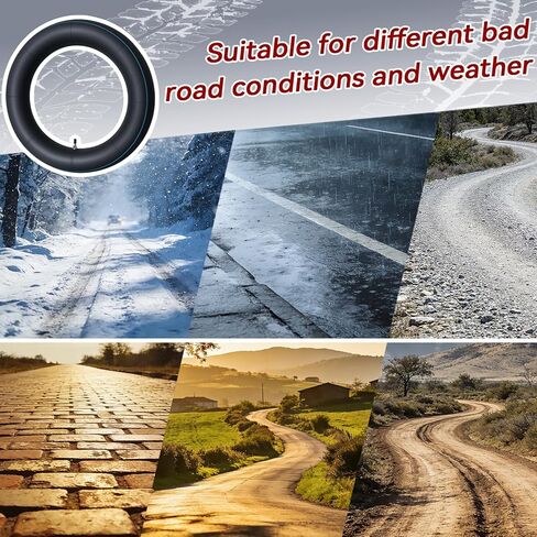 4.60-17 Inner Tube 130/70-17, 130/80-17, 140/70-17, 140/80-17 Tire Tube with Straight Valve Stem for Motorcycles, Scooters and ATVs in Kuwait