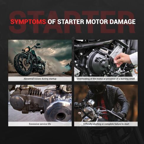 Techie TS1S8024 Starter Motor Replacement for 2HC-81890-00,2HC-81890-01 Fit for YAMAHA SSV YXZ 1000R 2016-2023,YXZ 1000R SE 2018,YXZ 1000R SS 2019-2023,YXZ 1000R SS SE 2019-2020 in Kuwait