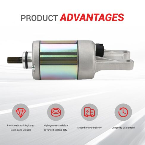 Techie TS1S8024 Starter Motor Replacement for 2HC-81890-00,2HC-81890-01 Fit for YAMAHA SSV YXZ 1000R 2016-2023,YXZ 1000R SE 2018,YXZ 1000R SS 2019-2023,YXZ 1000R SS SE 2019-2020 in Kuwait