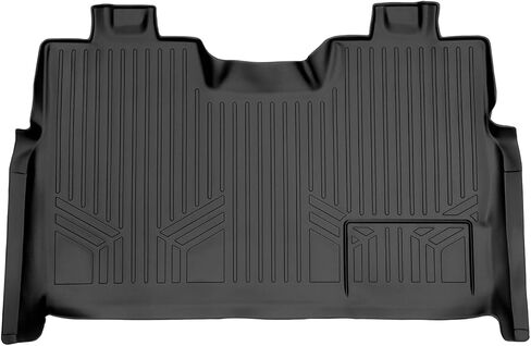 MAXLINER Custom Fit Floor Mats 2 Row Liner Set Black Compatible with 2011-2014 Ford F-150 SuperCrew Cab in Kuwait