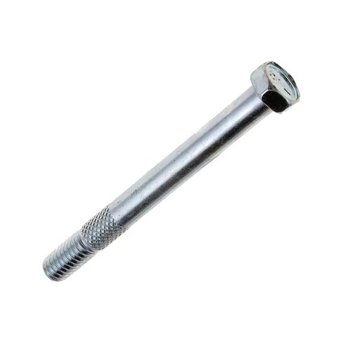 KarParts360 Starter Mounting Bolt | Silver | Carbon Steel | Zinc | Hex Head Drive | 3/8-16 by 3-5/8 Callout Size in Saudi Arabia