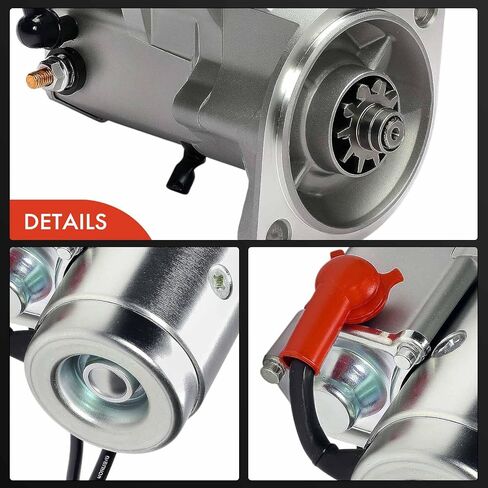 A-Premium Starter Motor Compatible with Bobcat 325C 1996-2000, 325D/328C/328D 1993-2000, 331 1994-2006, 331C, 331E, 331EC, 334C, 334D, 337C, 337D, 341, 341C, 341D, 12V 2.0KW 10-Teeth Clockwise in Saudi Arabia