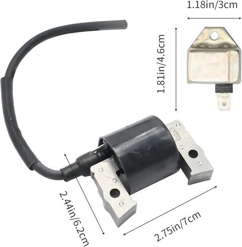 Anxingo 21119-2161 Igniter Module with Ignition Coil Replacement for ET18092 ZF472NEW Lawn Tractor Replaces 21121-2008 AM101065 in Saudi Arabia
