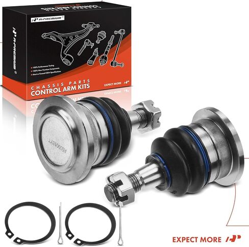 A-Premium 2 x Front Upper Ball Joint Compatible with Toyota Tundra 2007-2021, 4Runner 2003-2019, Sequoia 2008-2021, FJ Cruiser 2007-2014, Lexus GX460 2010-2019, GX470 2003-2009 in Saudi Arabia