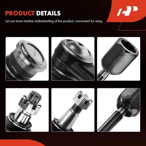 A-Premium Set of 6, Front Lower Ball Joint & Inner Outer Tie Rod End, Compatible with Ford Taurus 1996-2007, Mercury Sable 1996-2005, 3.0L in Saudi Arabia