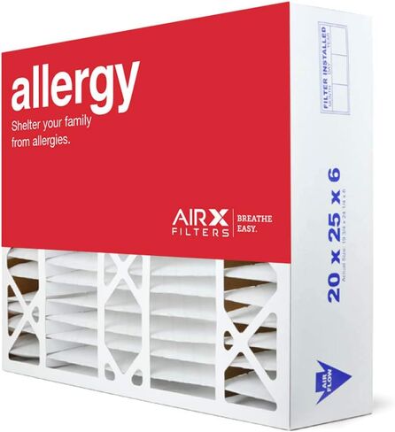 AIRx Filters 16x28x6 MERV 11 HVAC AC Furnace Air Filter Replacement for Aprilaire Space-Gard 401, Allergy 1-Pack, Made in the USA in Saudi Arabia
