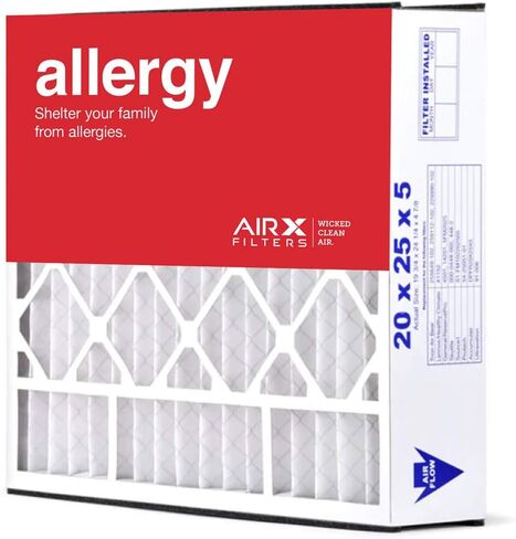 AIRx Filters 16x28x6 MERV 11 HVAC AC Furnace Air Filter Replacement for Aprilaire Space-Gard 401, Allergy 1-Pack, Made in the USA in Saudi Arabia