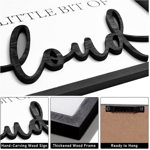 ديكور جدار عائلي خشبي ثلاثي الأبعاد، لوحة فنية جدارية مؤطرة مقاس 91.44 سم × 40.64 سم، صور ثلاثية الأبعاد لغرفة المعيشة (جاهزة للتعليق، 30.48 × 40.64 سم، مجموعة من 3 قطع، مؤطرة) in Kuwait