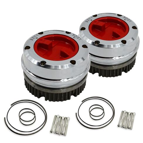 2 Piece Free Wheel Locking Hub for Ford Bronco Pickup Suburban Blazer Jimmy Chevy Dodge Replacement# B027HP AVM418HP in Kuwait