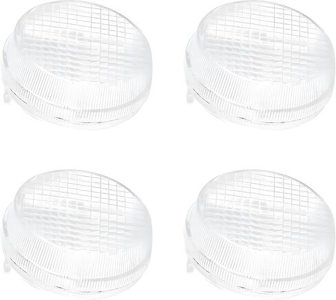 4pcs Motorcycle Turn Signal Lens Covers for Honda Shadow Phantom Spirit Interstate Metropolitan Valkyrie 1300 600 750 VT400 VT750 VT1300 1998-2018 Turn Signals Lenses for Honda Fury in Saudi Arabia