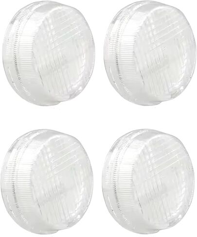 4pcs Motorcycle Turn Signal Lens Covers for Honda Shadow Phantom Spirit Interstate Metropolitan Valkyrie 1300 600 750 VT400 VT750 VT1300 1998-2018 Turn Signals Lenses for Honda Fury in Saudi Arabia