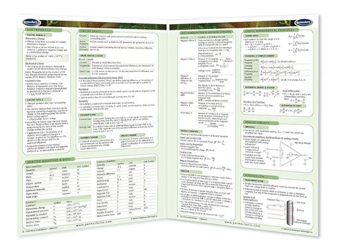 دليل الهندسة الكهربائية - دليل مرجعي سريع من Permacharts in Kuwait