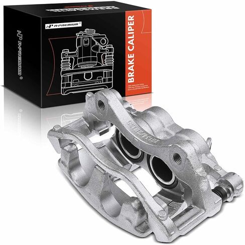 A-Premium Disc Brake Caliper Assembly with Bracket Compatible with Select Ford Models - Transit-150/Transit-250/Transit-350/Transit-350 HD 2015 2016 2017 2018 2019, 3.2L/3.5L/3.7L - Front Passenger in Saudi Arabia