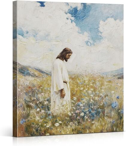 لوحة فنية جدارية على شكل أرنب عيد الفصح من BIQRP - ديكور جداري على شكل أرنب ربيعي وجزرة - ملصق رسم لغرفة نوم الحضانة المنزلية 8 × 10 بوصة in Kuwait