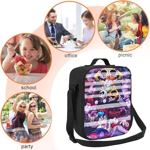Backpack Cartoon Computer Bag Anime Backpack Work Out Unisex, Travel Camping Park Picnic Gift 002 in Kuwait