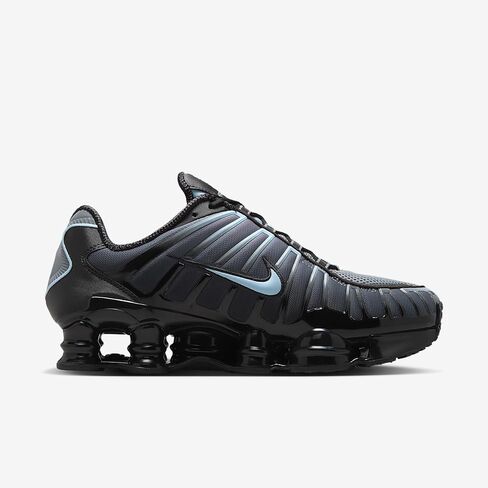 Nike Shox TL Men's Shoes (Black/Cool Grey/Celestine Blue) in Saudi Arabia