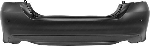 MBI AUTO - Primered, Rear Bumper Cover for 2016 2017 2018 Nissan Altima SL/SV w/Park 16 17 18, NI1100311 in Saudi Arabia