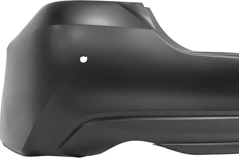 MBI AUTO - Primered, Rear Bumper Cover for 2016 2017 2018 Nissan Altima SL/SV w/Park 16 17 18, NI1100311 in Saudi Arabia