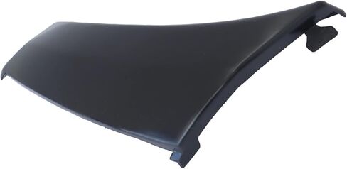CarPartsDepot Front Passenger Right Side Bumper End Cover Extension Double Cab Primed Black Plastic Compatible With 2001-2004 Toyota Sequoia 2004-2006 Toyota Tundra Fit 521120C900 TO1005167 in Saudi Arabia