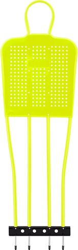 Shappy 3 Pcs 68.9 Inch PVC Soccer Kick Training Mannequin Soccer Training Dummies Adults Soccer Mannequin Goal Equipment (Fluorescent Green) in Saudi Arabia