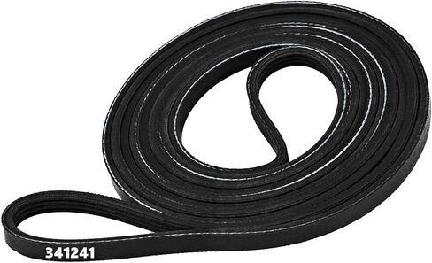 341241 Dryer Drum Belt for Whirlpool & Kenmore Dryer Replacements Part AP2946843,W10127457,FSP341241,8066065,14210003,31001026,31531589 in Kuwait