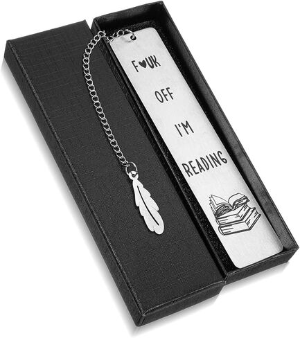 Metal Funny Bookmarks for Women Book Lover Gifts Cute Book Marker for Reading Best Friend Birthday Gifts for Women Friendship Christmas Books Club Gift Books Accessories for Bookworm Coworker in Saudi Arabia