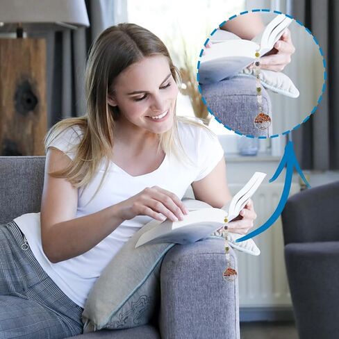 UNICRAFTALE 30 قطعة من الإشارات المرجعية على الطراز التبتي، فضية DIY، إشارة مرجعية عتيقة فريدة من نوعها، علامة خطاف فارغة، علامة سحرية للكتاب مع حلقات لمشروع عاشق الكتب للمعلم والطلاب in Kuwait