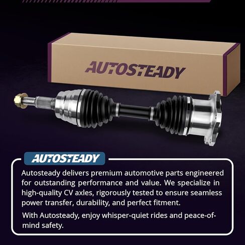 Front CV Axle Replacement for Chevy Silverado 2500 HD 2001 2002 2003 2004 2005 2006 2007 2008 2009 2010, for Suburban GMC Sierra Yukon XL 1500 2500 3500 HD Driver Passenger Side [4WD 6-Lug] in Saudi Arabia