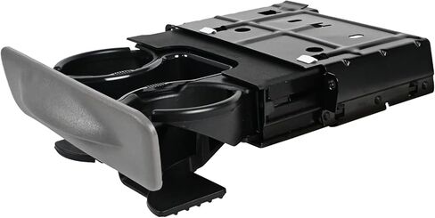 حامل كأس لوحة القيادة متوافق مع Ford F250 F350 F450 F550 Super Duty Excursion 1999-2004 استبدال YC3Z-2513560-CAD رمادي in Kuwait