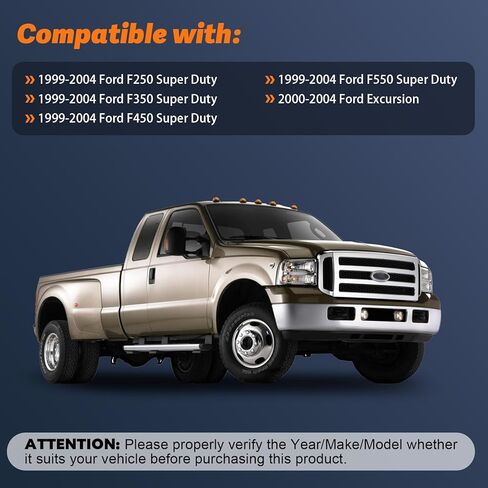 حامل كأس لوحة القيادة متوافق مع Ford F250 F350 F450 F550 Super Duty Excursion 1999-2004 استبدال YC3Z-2513560-CAD رمادي in Kuwait
