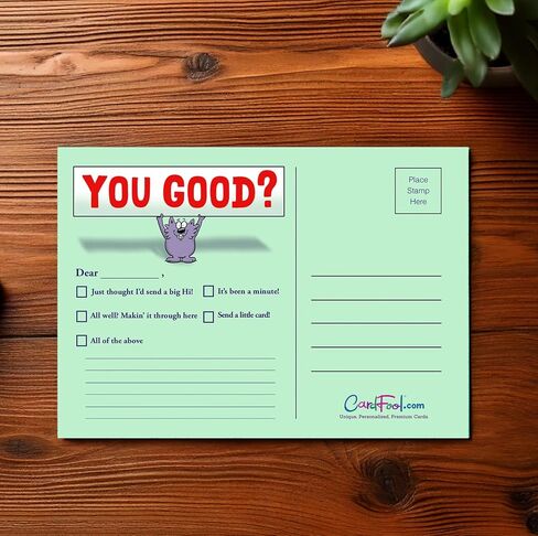 بطاقة عيد ميلاد مضحكة أوتر للنساء والرجال والأصدقاء والإخوة والأخوات والأحفاد وزملاء العمل. بطاقة رائعة لكل حيوان في الحفلة. in Kuwait