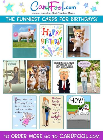 بطاقة عيد ميلاد مضحكة أوتر للنساء والرجال والأصدقاء والإخوة والأخوات والأحفاد وزملاء العمل. بطاقة رائعة لكل حيوان في الحفلة. in Kuwait