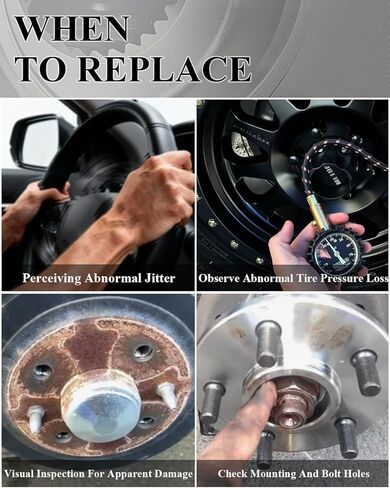 512434 2Pcs Rear Wheel Bearing and Hub Assembly Fit for Kia Soul 2010 2011 2012 2013, Wheel Hub Assembly 5 lugs w/ABS in Kuwait